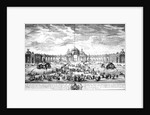 Perspective view of the terrace at Versailles on the occasion of the marriage of Louise Elisabeth of France with Philip of Spain in 1739 by Charles Nicolas II Cochin