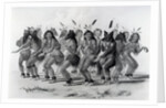 Native American Bear Dance by George Catlin