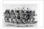 Native American Bear Dance by George Catlin