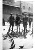 British soldiers in Venice during WWI by English Photographer