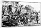 Country-fair with Two Charlatans, c.1640-80 by Constantin Daniel van Renesse