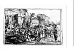 Country-fair with Two Charlatans, c.1640-80 by Constantin Daniel van Renesse
