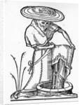 Illustration from 'The Humorous Dreams of Pantagruel' by Francois Desprez, published 1565 by Francois Desprez
