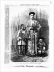 The Chinese Giant, Chang, with his wife and attendant dwarf, published in 'The Illustrated London News', September 30 1865 by English School
