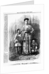 The Chinese Giant, Chang, with his wife and attendant dwarf, published in 'The Illustrated London News', September 30 1865 by English School