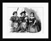 The Highland Dwarfs, published in 'The Illustrated London News', May 30 1846 by Ebenezer Landells