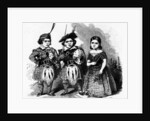 The Highland Dwarfs, published in 'The Illustrated London News', May 30 1846 by Ebenezer Landells