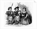 The Highland Dwarfs, published in 'The Illustrated London News', May 30 1846 by Ebenezer Landells