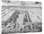 Howland Great Dock, near Deptford, c.1715-20 by J. (after) Badslade