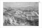 St. Katherine's Docks, London, published in 'The Illustrated London News', 1871 by English School
