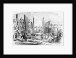 The New Victoria Dock Works, Plaistow Marches, published in 'The Illustrated London News' September 9 1854 by English School