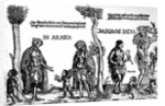 Der Kunig von Gutzin, print made by George Glockendon, 1511 by Hans Burgkmair