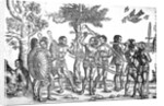 Der Kunig von Gutzin, print made by George Glockendon, 1511 by Hans Burgkmair