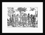 Der Kunig von Gutzin, print made by George Glockendon, 1511 by Hans Burgkmair