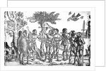 Der Kunig von Gutzin, print made by George Glockendon, 1511 by Hans Burgkmair