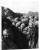 Enemies in the same trench during WWI, French and German soldiers seperated only by a wall of sandbags by French Photographer