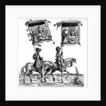 Two Knights by Hans Burgkmair