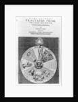 Construction of the cosmos, from Robert Fludd's 'Utriusque Cosmi Historia', 1619 by English School