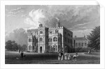 Marks Hall, Coggeshall, Essex by William Henry Bartlett