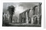 St. Botolph's Priory Church, Colchester, Essex, 1832 by William Henry Bartlett