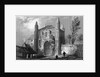 Gateway of St. John's Abbey, Colchester, Essex, 1832 by William Henry Bartlett