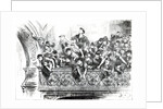 A Critical Audience on the Question of 'Step-Dancing', c.1870s by English School