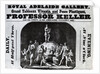Handbill advertising 'Professor Keller's Grand Tableaux Vivants', c.1846 by English School