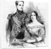 The Emperor and Empress of Brazil by English School