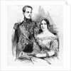 The Emperor and Empress of Brazil by English School