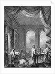 Frontispiece to 'The Cabinet-Maker and Upholsterer's Drawing-Book' by Thomas Sheraton, published 1793 by Thomas Sheraton