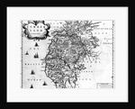 Map of Cumberland, c.1695 by Robert Morden