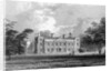 Hill Hall, near Epping, Essex, engraved by Samuel Lacey, 1831 by William Henry (after) Bartlett