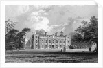 Hill Hall, near Epping, Essex, engraved by Samuel Lacey, 1831 by William Henry (after) Bartlett