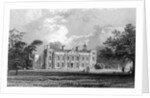 Hill Hall, near Epping, Essex, engraved by Samuel Lacey, 1831 by William Henry (after) Bartlett