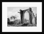 Remains of Bycknacre Priory, Essex, engraved by William Tombleson, 1832 by William Henry (after) Bartlett