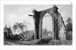 Remains of Bycknacre Priory, Essex, engraved by William Tombleson, 1832 by William Henry (after) Bartlett