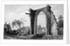 Remains of Bycknacre Priory, Essex, engraved by William Tombleson, 1832 by William Henry (after) Bartlett