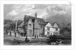 Little Warley Hall, Essex, engraved by Henry Adlard, 1833 by William Henry (after) Bartlett