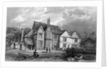 Little Warley Hall, Essex, engraved by Henry Adlard, 1833 by William Henry (after) Bartlett
