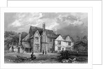 Little Warley Hall, Essex, engraved by Henry Adlard, 1833 by William Henry (after) Bartlett