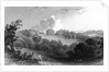 Copped Hall, Essex, engraved by Thomas Garner, 1832 by William Henry (after) Bartlett