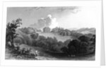 Copped Hall, Essex, engraved by Thomas Garner, 1832 by William Henry (after) Bartlett