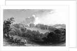 Copped Hall, Essex, engraved by Thomas Garner, 1832 by William Henry (after) Bartlett