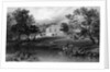 Mistley Hall, Essex, engraved by John Carr Armytage, 1832 by William Henry (after) Bartlett
