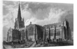 Thaxted Church, Essex by William Henry Bartlett