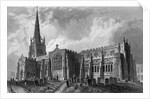 Thaxted Church, Essex by William Henry Bartlett