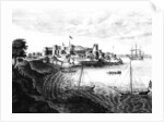 South East view of Geriah Fort, the Landing Place and Entrance from' A Voyage to India' by Edward Ives, version published in 1773 by (after) English School