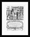 John Ogilby presenting his subscription list for 'Britannia' to the King and Queen by English School