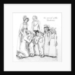 The arrival of the Gardiners by Hugh Thomson