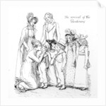 The arrival of the Gardiners by Hugh Thomson